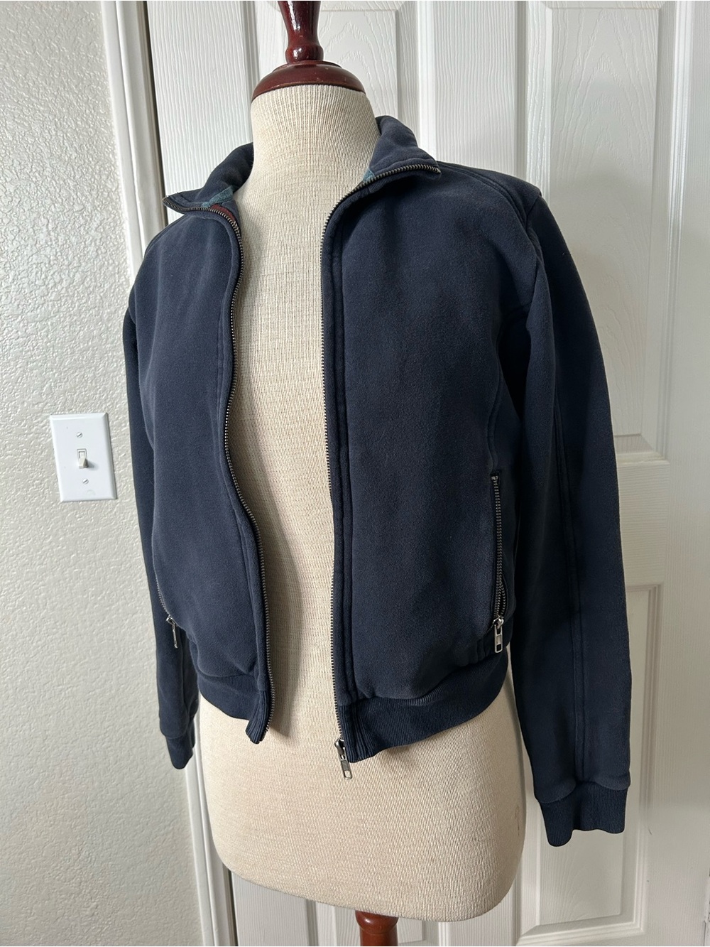 Topo Ranch Navy Zip-Up Jacket - Picture 2 of 10